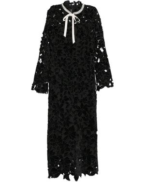 Jonathan Simkhai Thiora Lace Maxi Dress - Black