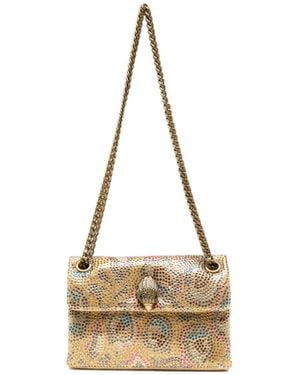Kurt Geiger Mini Crystal-Embellished Crossbody Bag - Natural