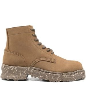Maison Mihara Yasuhiro Joseph Lace-Up Boots - Brown