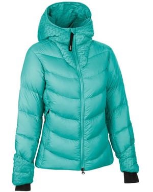 Lamunt Plumífero Bianca Warm Redown Con Capucha - Azul