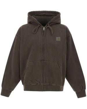 Carhartt Vista <Ip-Up Hoodie - Gray