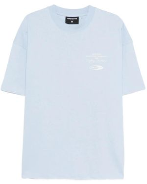 WRSTBHVR Round-Neck T-Shirt - Blue