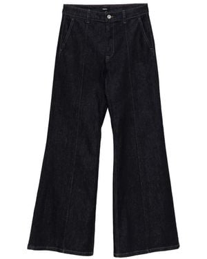 Theory Fluid Flare Jeans - Blue