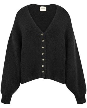 KHAITE Axel Cardigan - Black