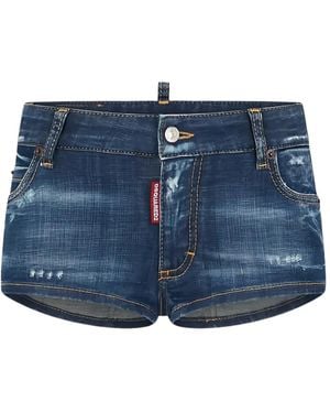 DSquared² Denim Shorts - Blue