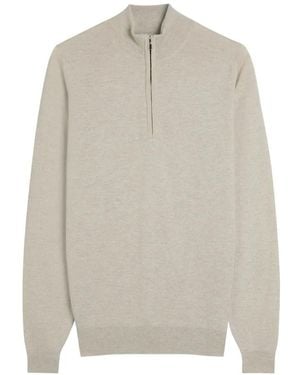 John Smedley Tapton Wool Jumper - White