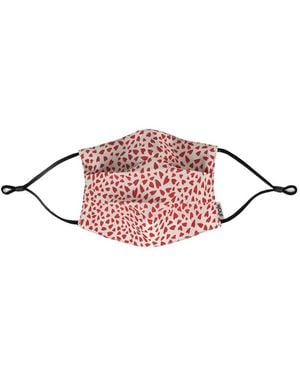 Woouf Mundschutzmaske Mit Herz-Print - Pink