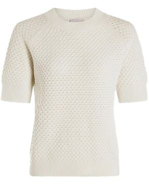 Varley Lucy テクスチャード Tシャツ - ホワイト