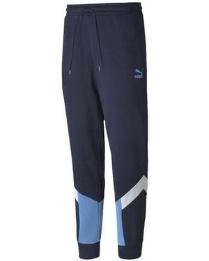 PUMA Iconic Mcs Logo Detail Track Trousers - Blue