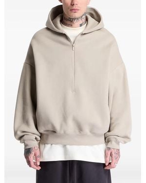 Fear Of God Property Half-Zip Hoodie - Natural