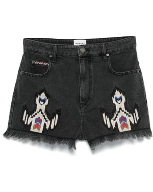 Isabel Marant Lesia Shorts - Black