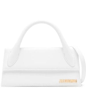 Jacquemus Sac Cabas Le Chiquito Long - Blanc