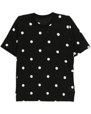 JNBY Polka-Dot T-Shirt - Black