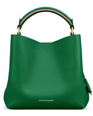 Maison De Sabre The Mini Bucket Bag - Green