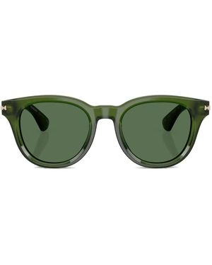 Burberry Round-Frame Sunglasses - Green