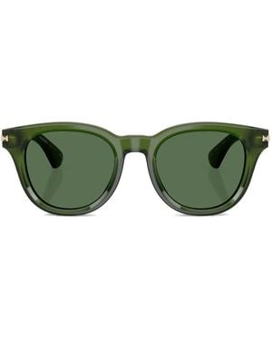 Burberry Round-Frame Sunglasses - Green
