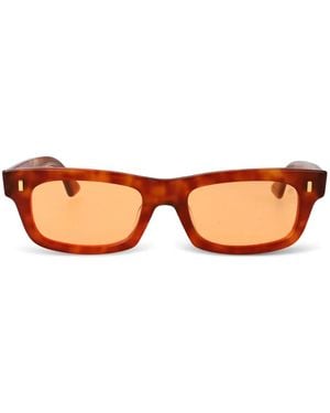 FIVEFOURFIVE 545 Rectangle Sunglasses - Brown