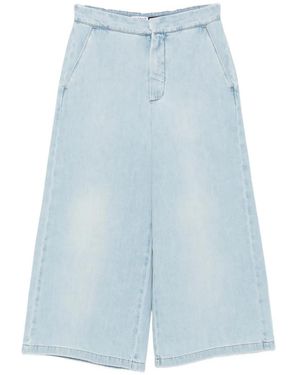 Loewe Cropped Denim Jeans - Blue