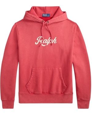 Polo Ralph Lauren The Ralph Logo Sweatshirt - Red