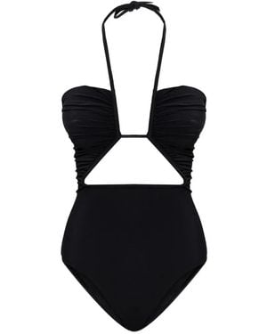 Rick Owens Costume Intero Con Cut-Out - Nero