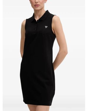 Guess Rhinestone-Embellished Sleeveless Mini Dress - Black