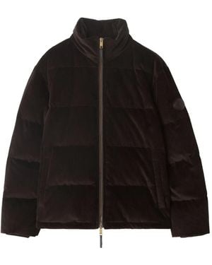 Burberry Corduroy Puffer Jacket - Black