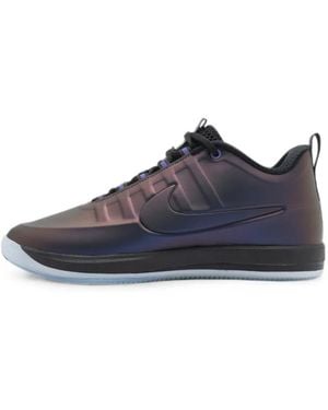 Nike Book 2 Prm "Eggplant Foamposite" Basketball Shoes - Blue