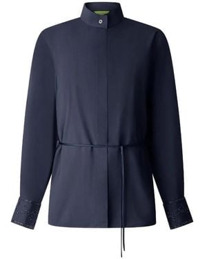 Shanghai Tang Silk Blouse - Blue