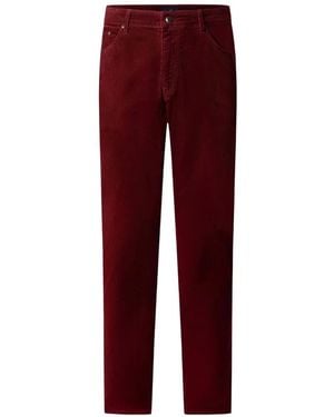Hackett Trinity Corduroy Trousers - Red