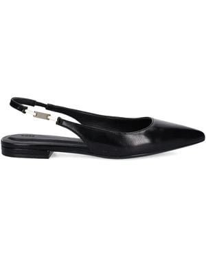 BOSS Slingback Pointed-Toe Flats - Black