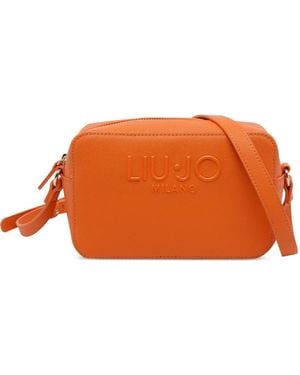Liu Jo Logo-Detail Cross Body Bag - Orange