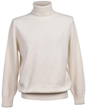 Brunello Cucinelli Turtleneck Jumper - White
