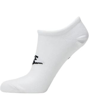 Nike Sportswear Everyday Essential No Show Socks (Pack Of Three) - White
