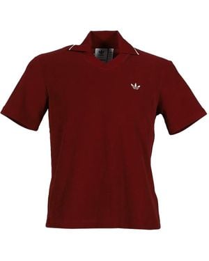 adidas Short-Sleeve T-Shirt - Red