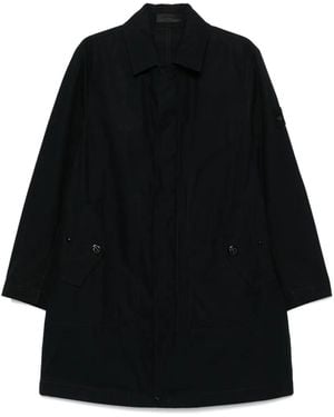 Stone Island Cotton Coat - Black