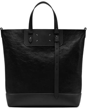 Maison Margiela Shopper mit Schnallenriemen - Schwarz