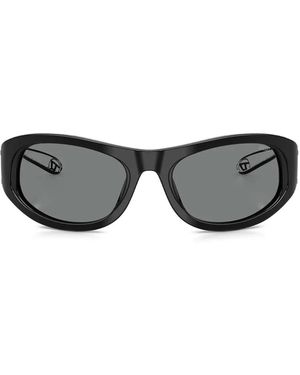 DIESEL Gafas De Sol Con Montura Oval - Gris