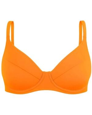 Vilebrequin Top De Bikini Con Aros - Naranja