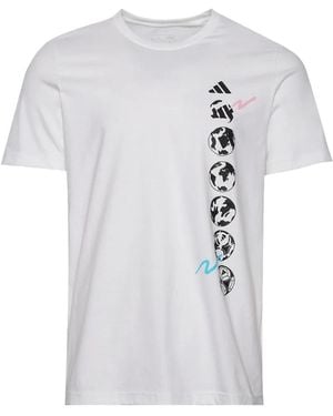 adidas Earth Ball T-Shirt - White