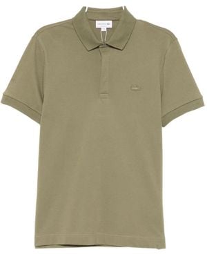 Lacoste Logo-Appliqué Polo Shirt - Green