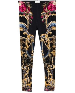 CAMILLA Leggins Ornate On A Plate - Azul