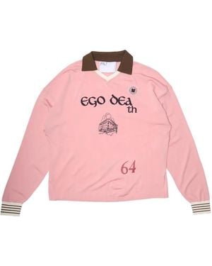 PALY Ego Death Soccer T-Shirt - Pink