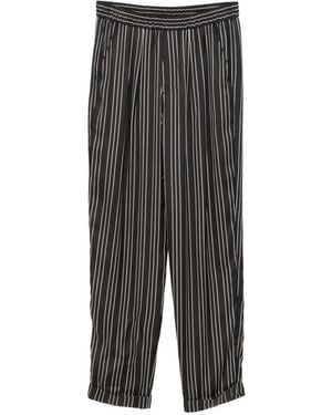 Tom Ford Pantalon À Rayures - Grey