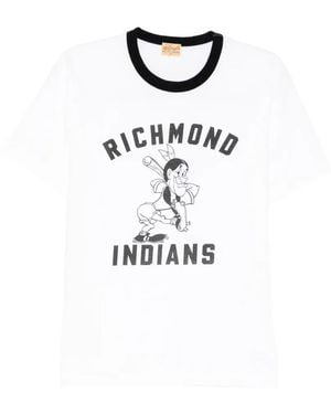 Whitesville T-Shirt Ringer - Bianco