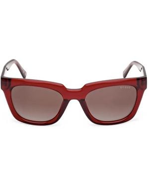 Guess Square-Frame Sunglasses - Pink