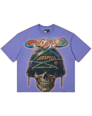 Godspeed Badges Of Honour T-Shirt - Blue