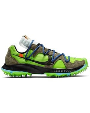 NIKE X OFF-WHITE Zoom Terra Kiger 5 Trainers - Green