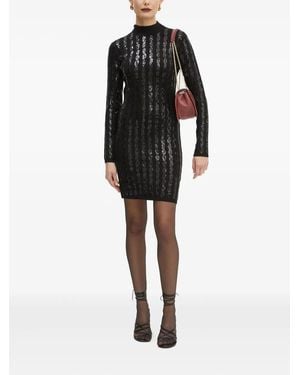 guess faux leather dress Red Vegan Leather Mini Dress main image 0