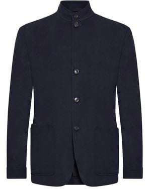 ZEGNA Chore Cashmere Jacket - Blue