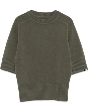 Extreme Cashmere Lauren リブセーター - グリーン